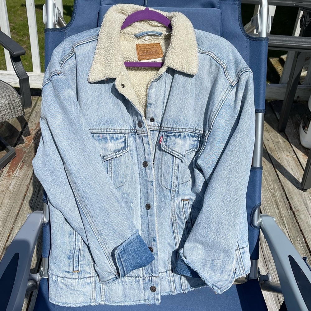 Levi's Jean's lined jacket